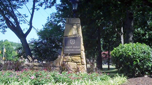 North Ridge Country Club Sign